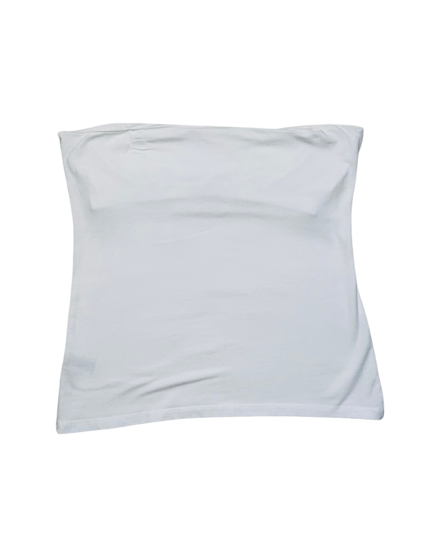 WHITE BANDEAU TOP MEDIUM
