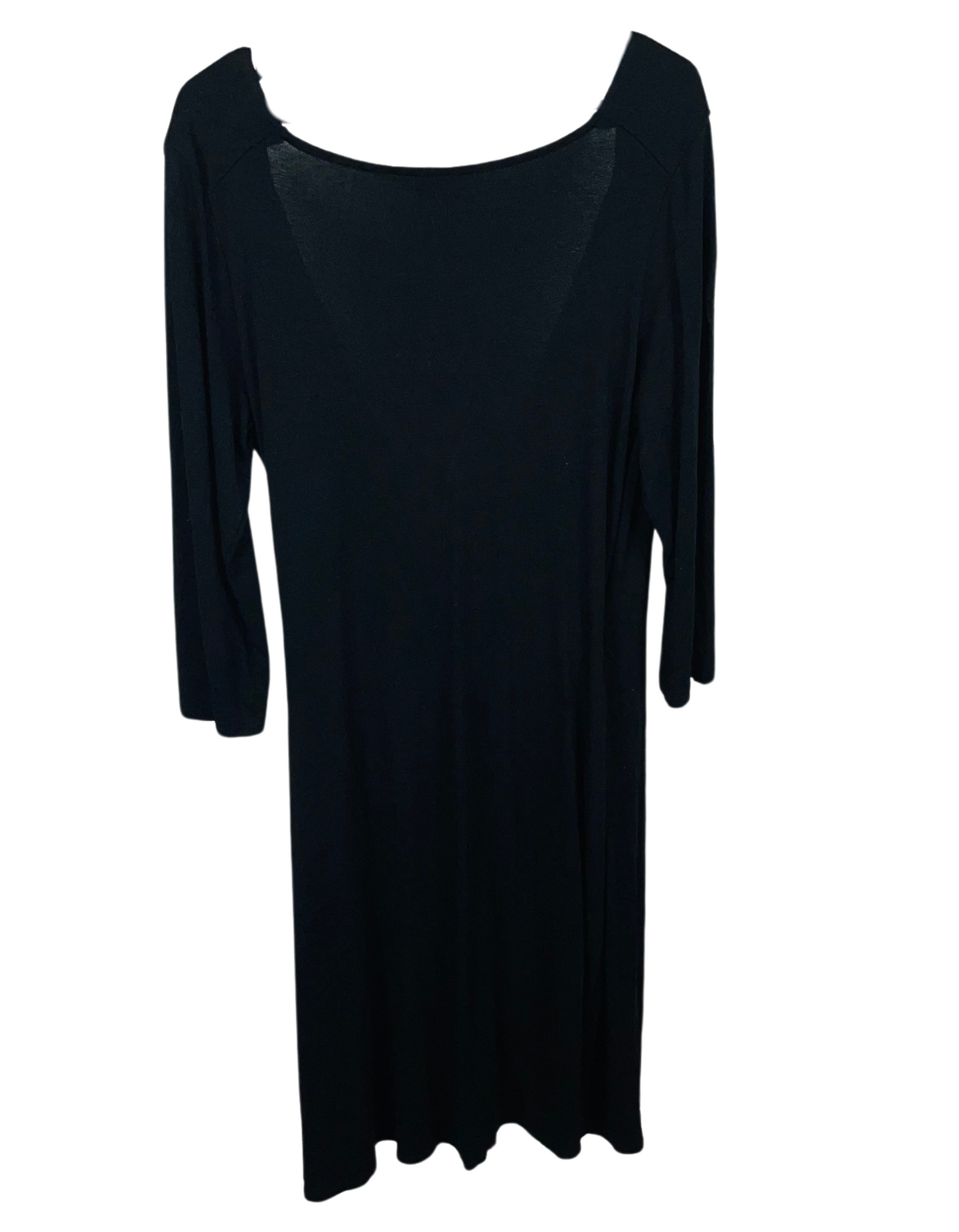 BLACK BODY FLIRT DRESS SIZE 12/14