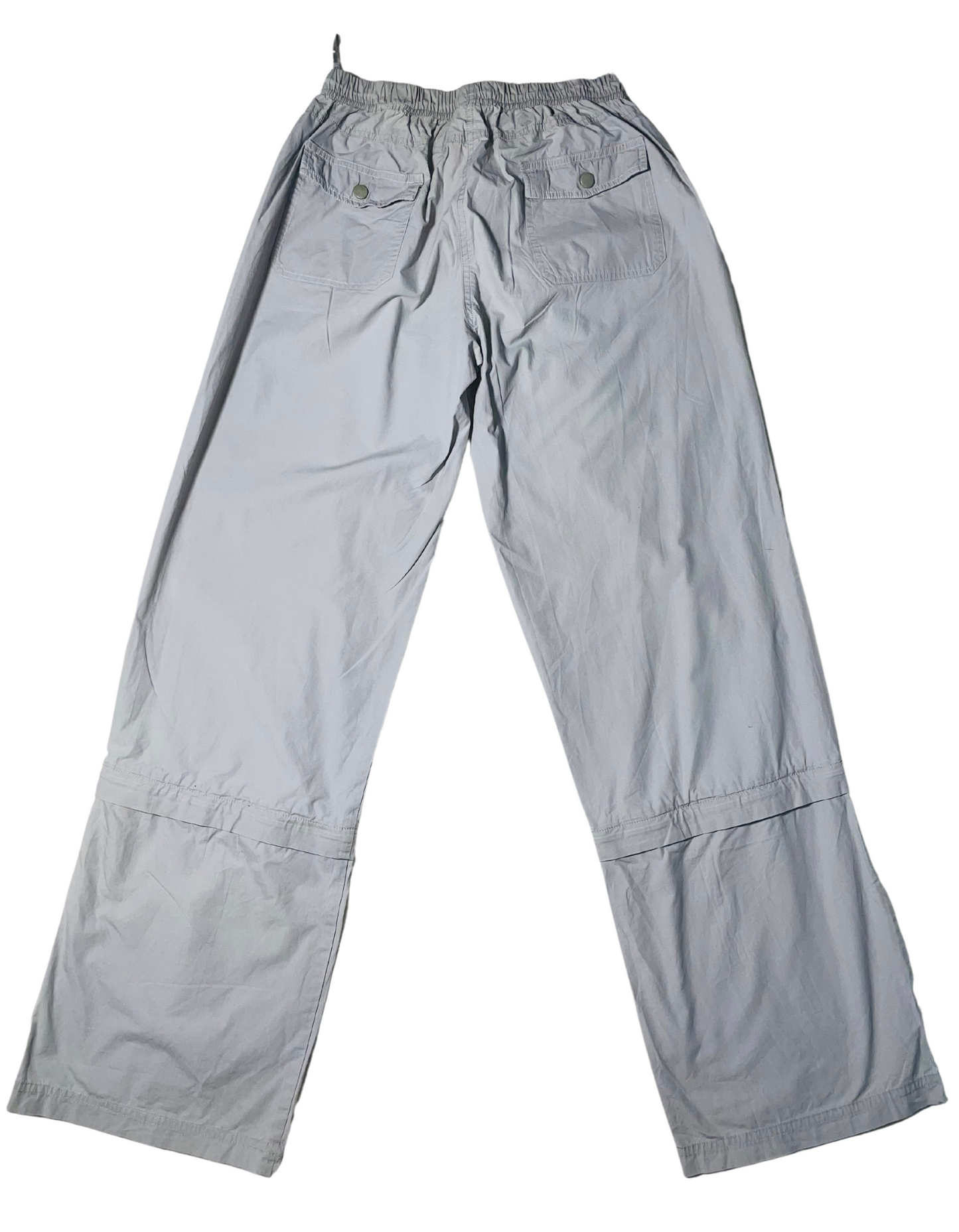 GREY TALL ZONE PARACHUTES REMOVABLE BOTTOM (W26” L34”)