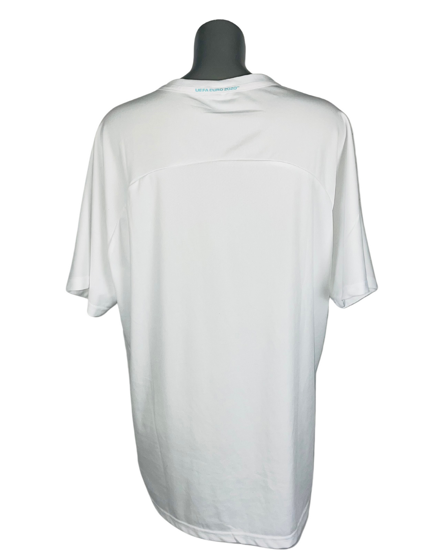 WHITE EURO 2020 T-SHIRT XL