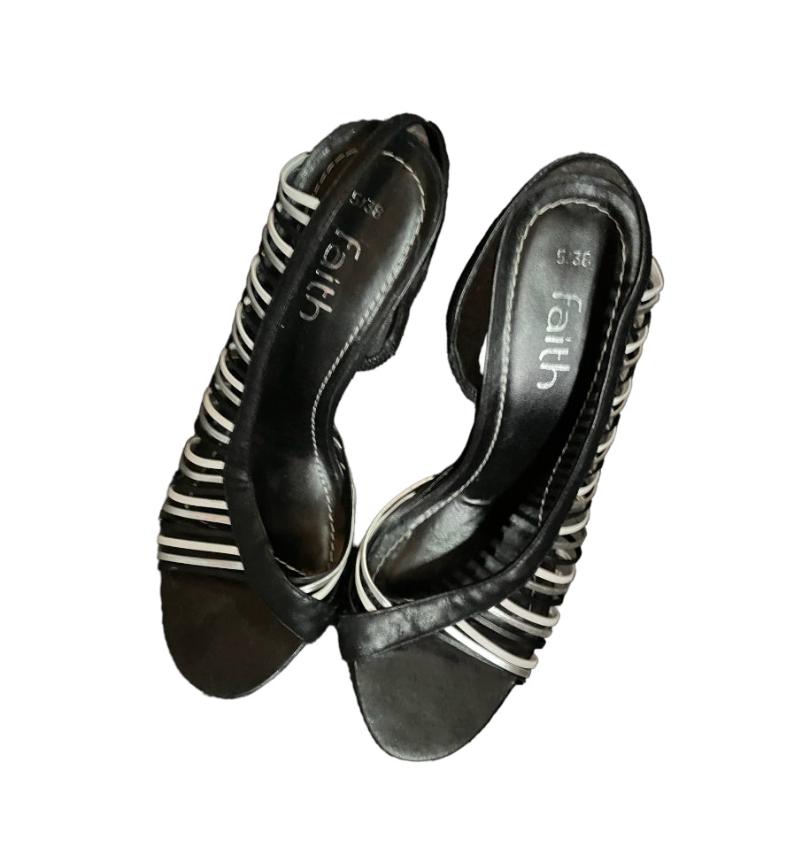 FAITH HEELS SIZE 5