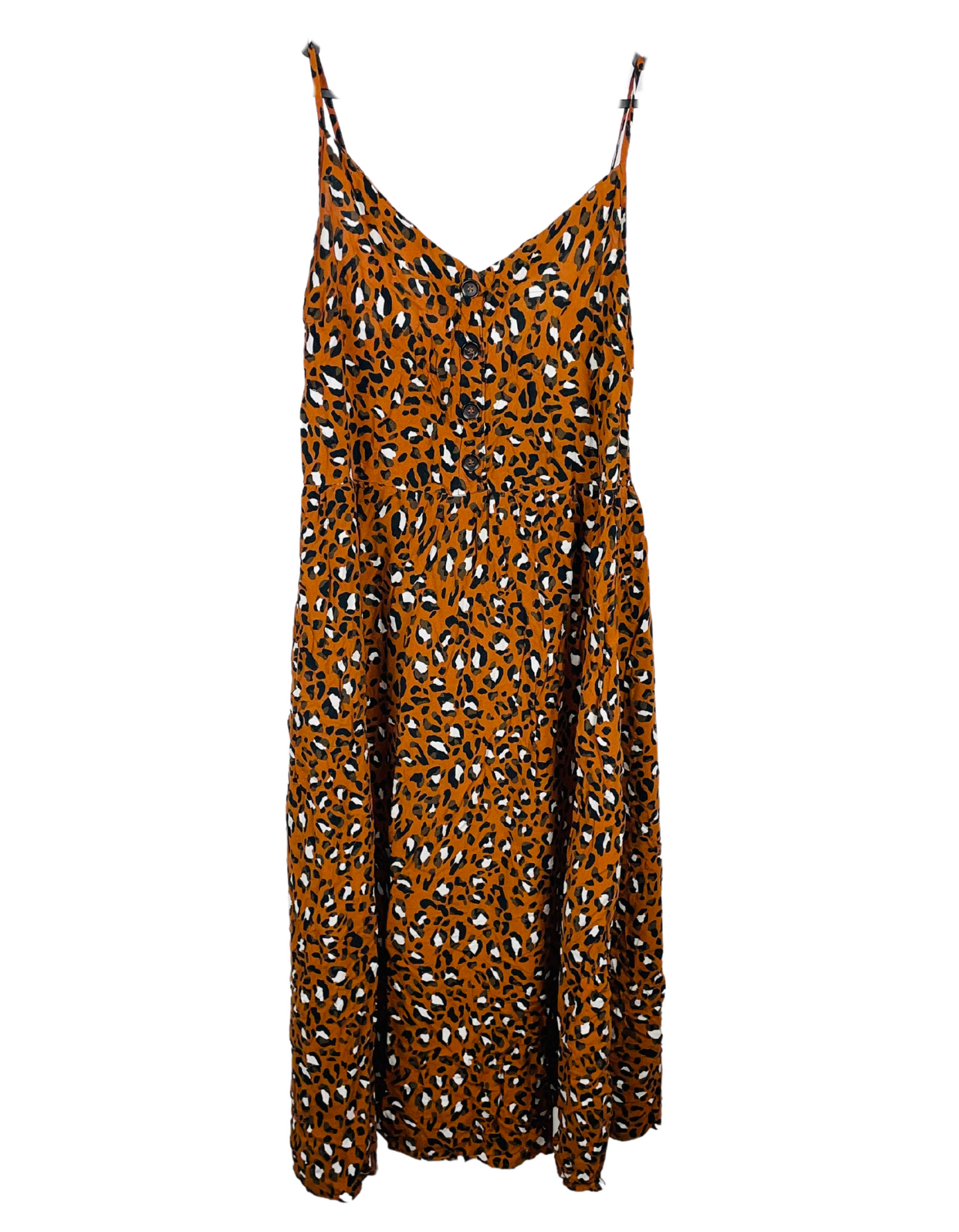 ANIMAL PRINT DRESS LARGE