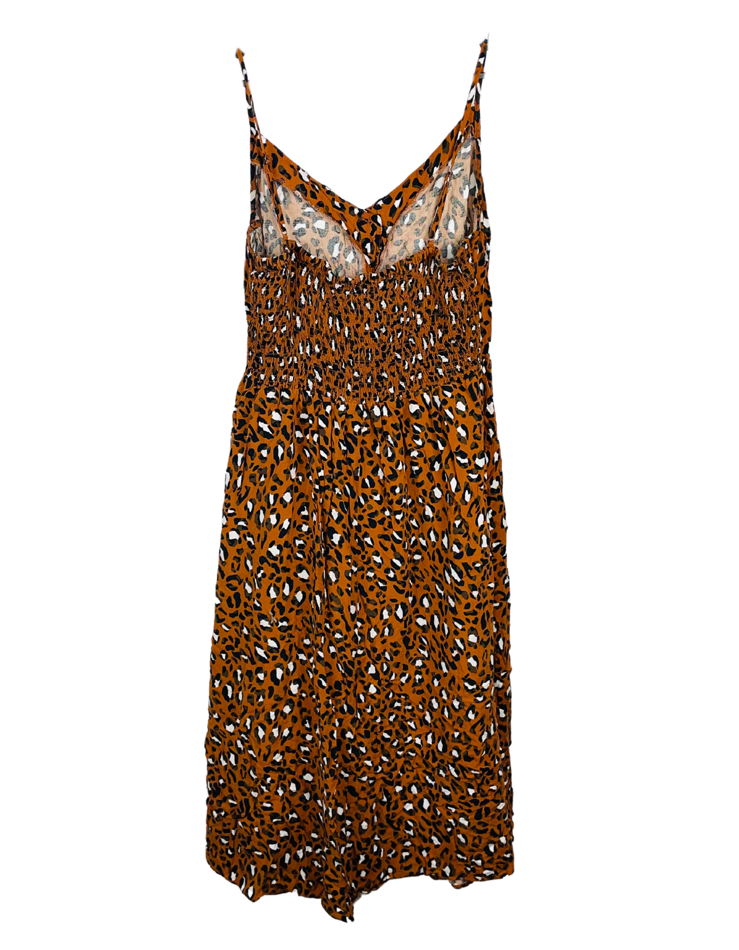 ANIMAL PRINT DRESS LARGE