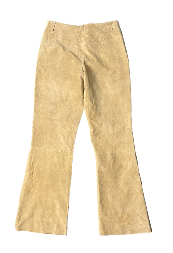 SUEDE TROUSERS - 8