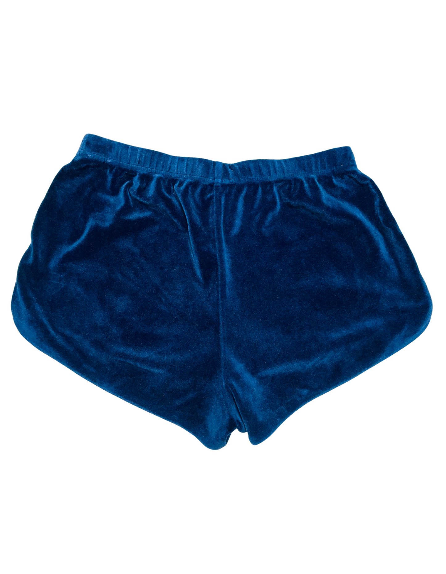 BLUE VELOUR HOLLISTER SHORTS MEDIUM