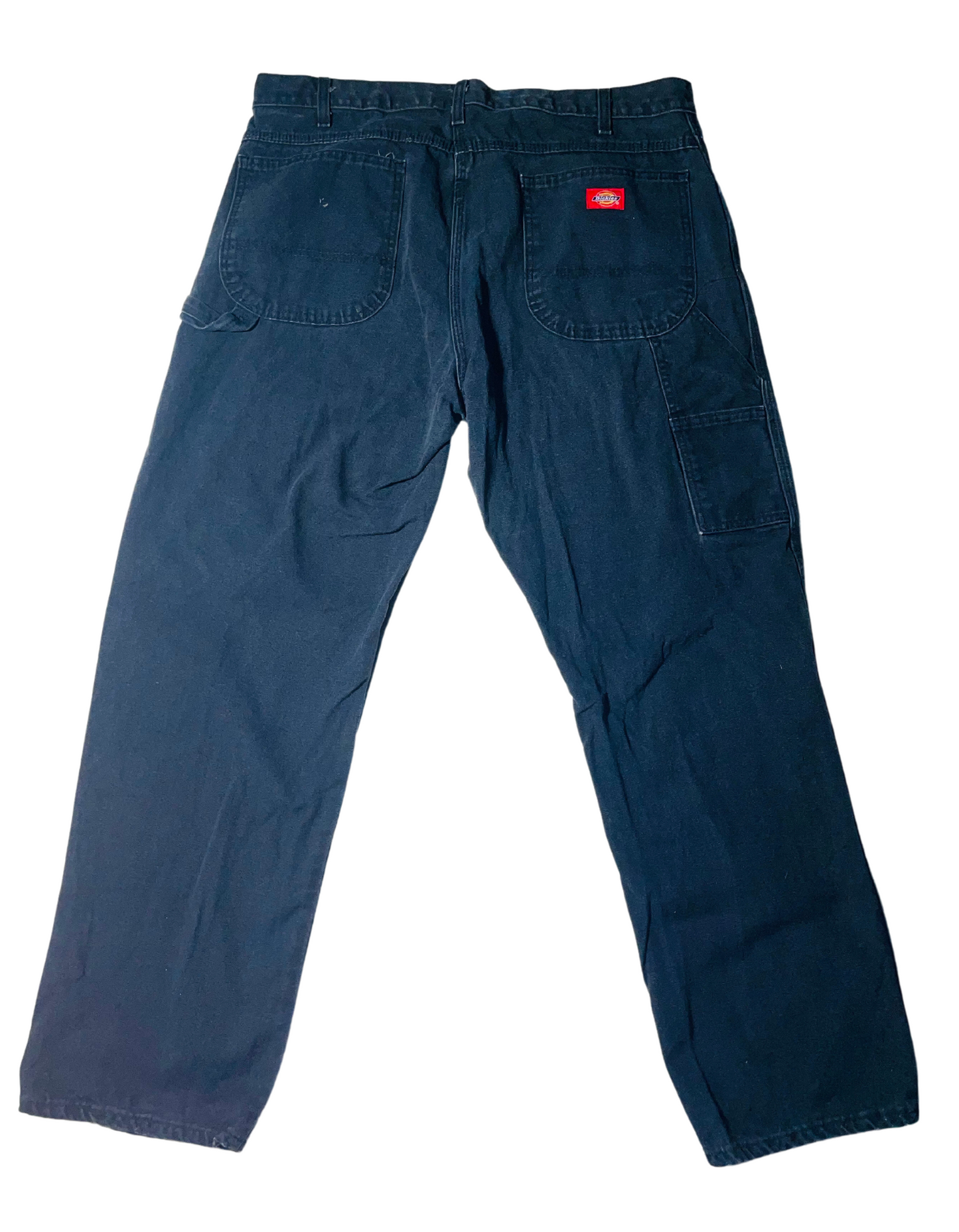 DICKIES DENIM TROUSERS BLACK (W38” L30”)