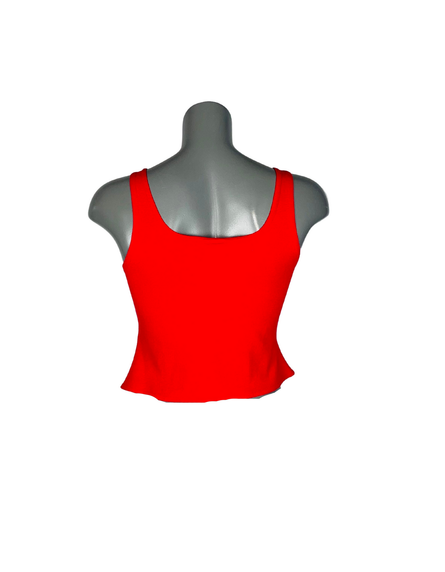 RED BEST BASICS VEST TOP SIZE 12