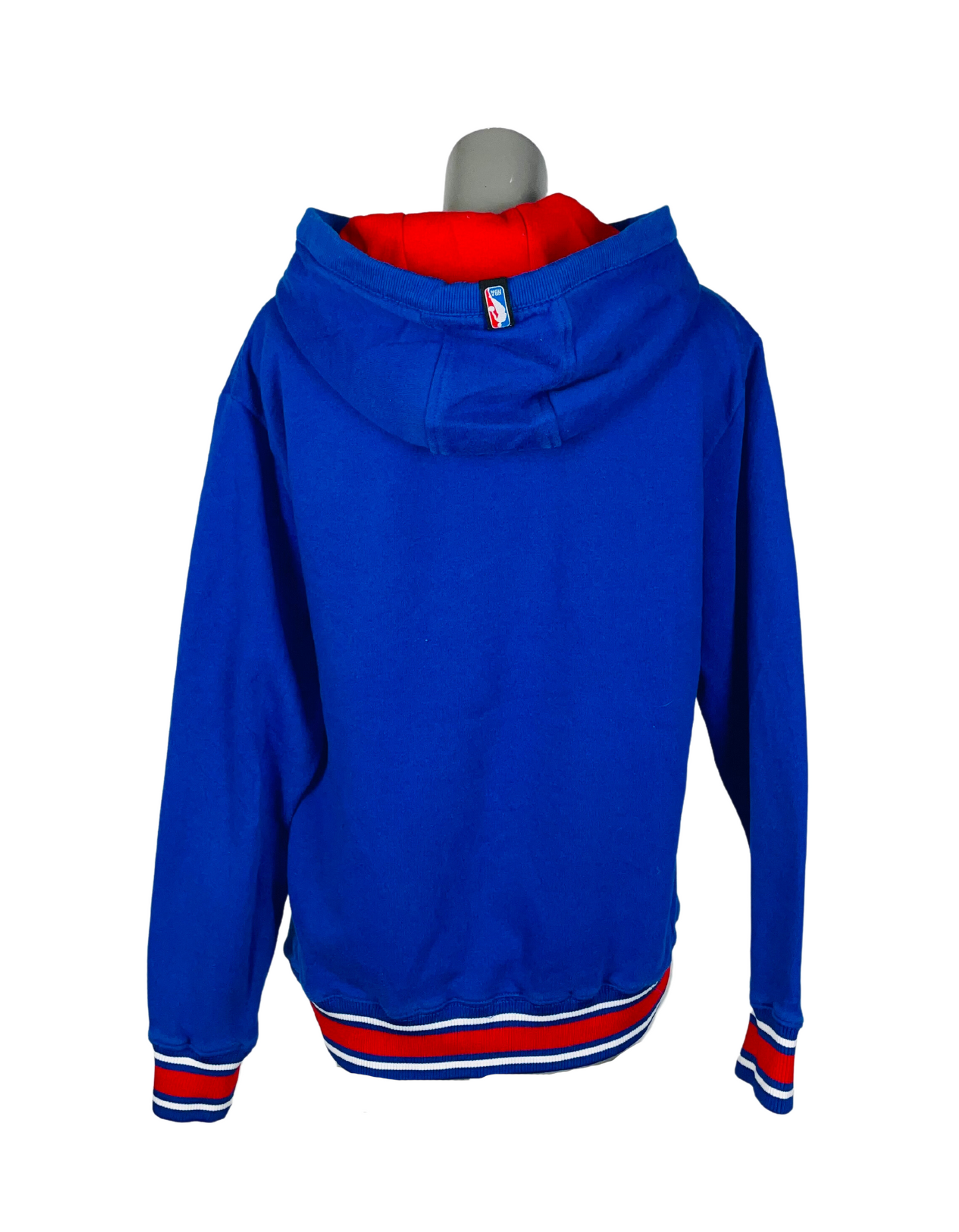 NBA DETROIT PISTONS BASKETBALL HOODIE LARGE