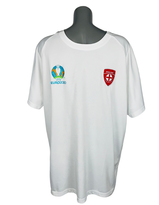WHITE EURO 2020 T-SHIRT XL