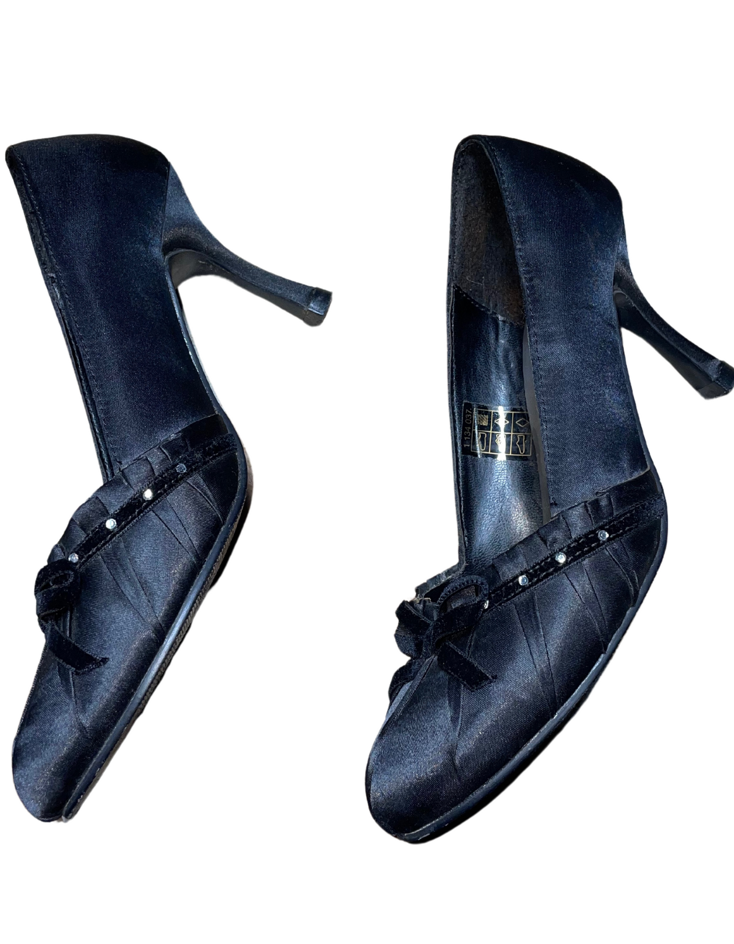 BLACK GRACELAND HEELS SIZE 4