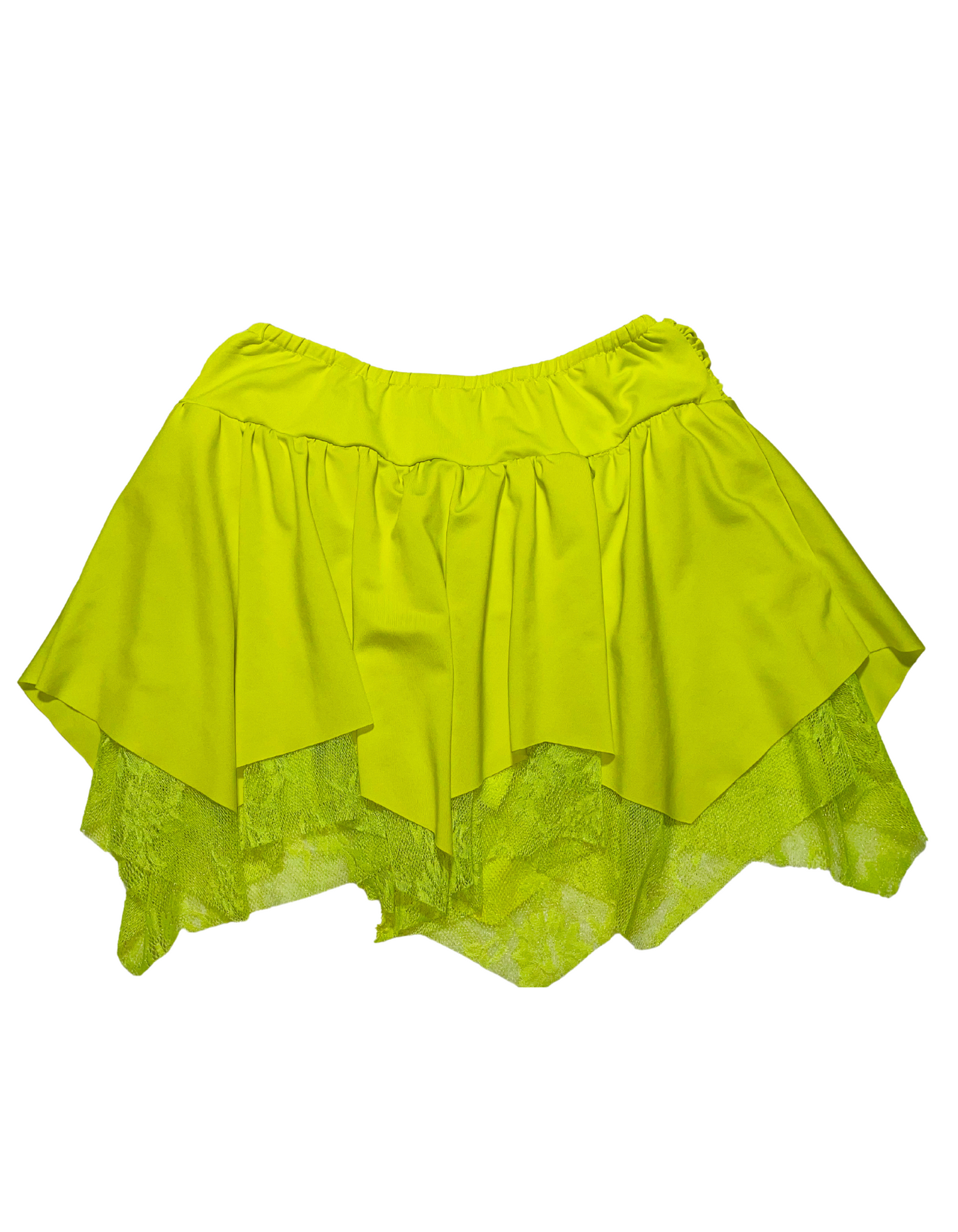 GREEN SHEIN SKIRT XS