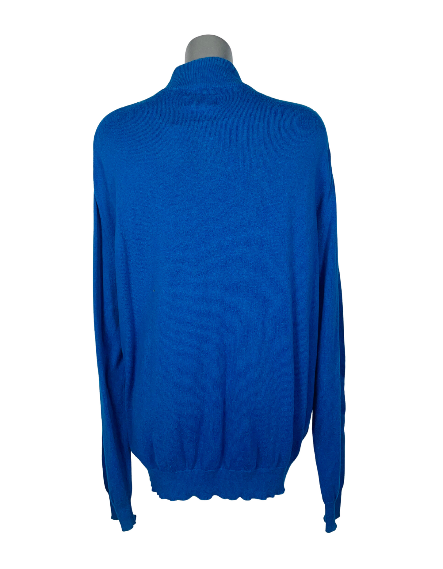 CHAPS BLUE SWEATER XL