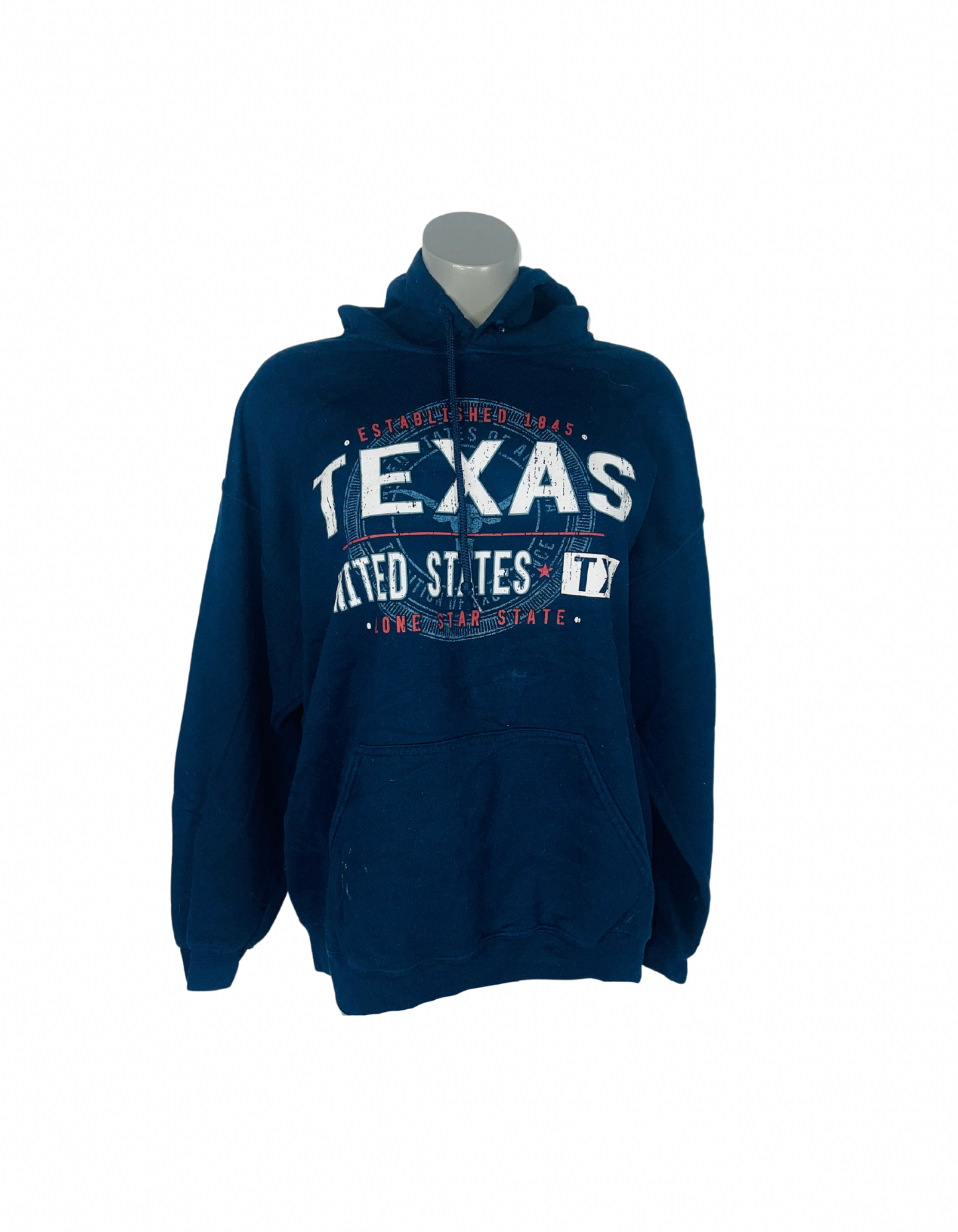 BLUE LOGO HOODIE