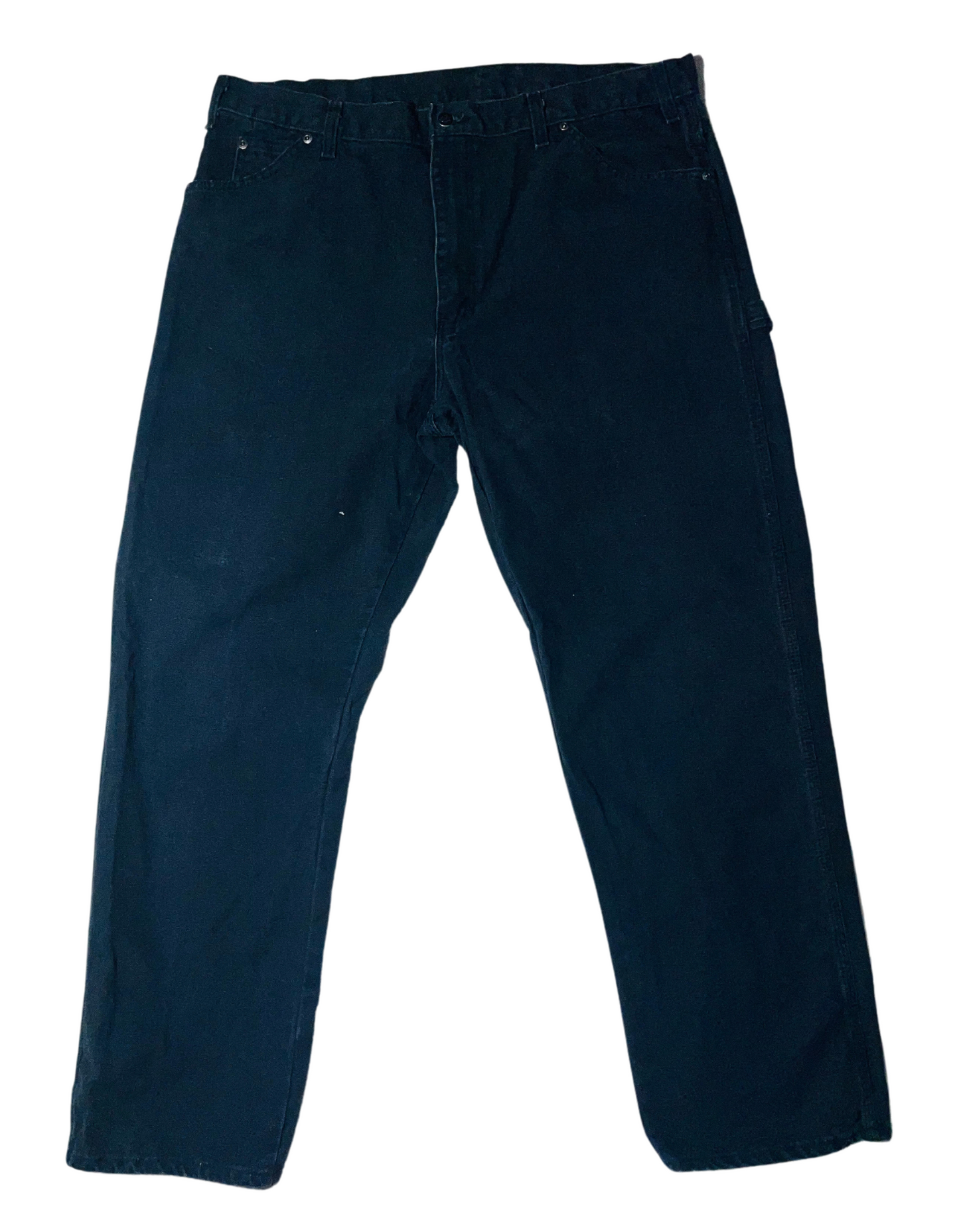 DICKIES DENIM TROUSERS BLACK (W38” L30”)