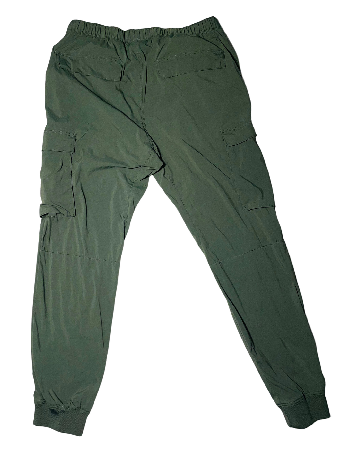 GREEN SLIM FIT CARGOS MEDIUM