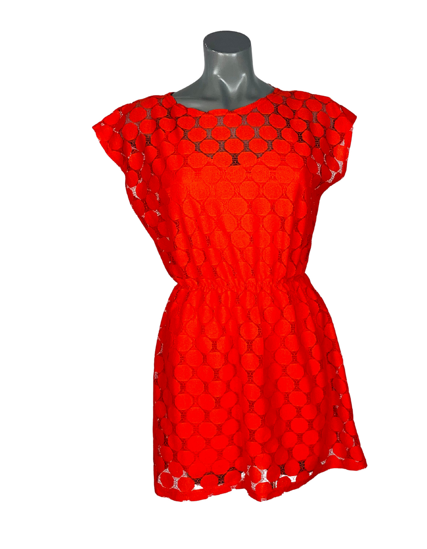 RED GIRL DRESS SIZE 10