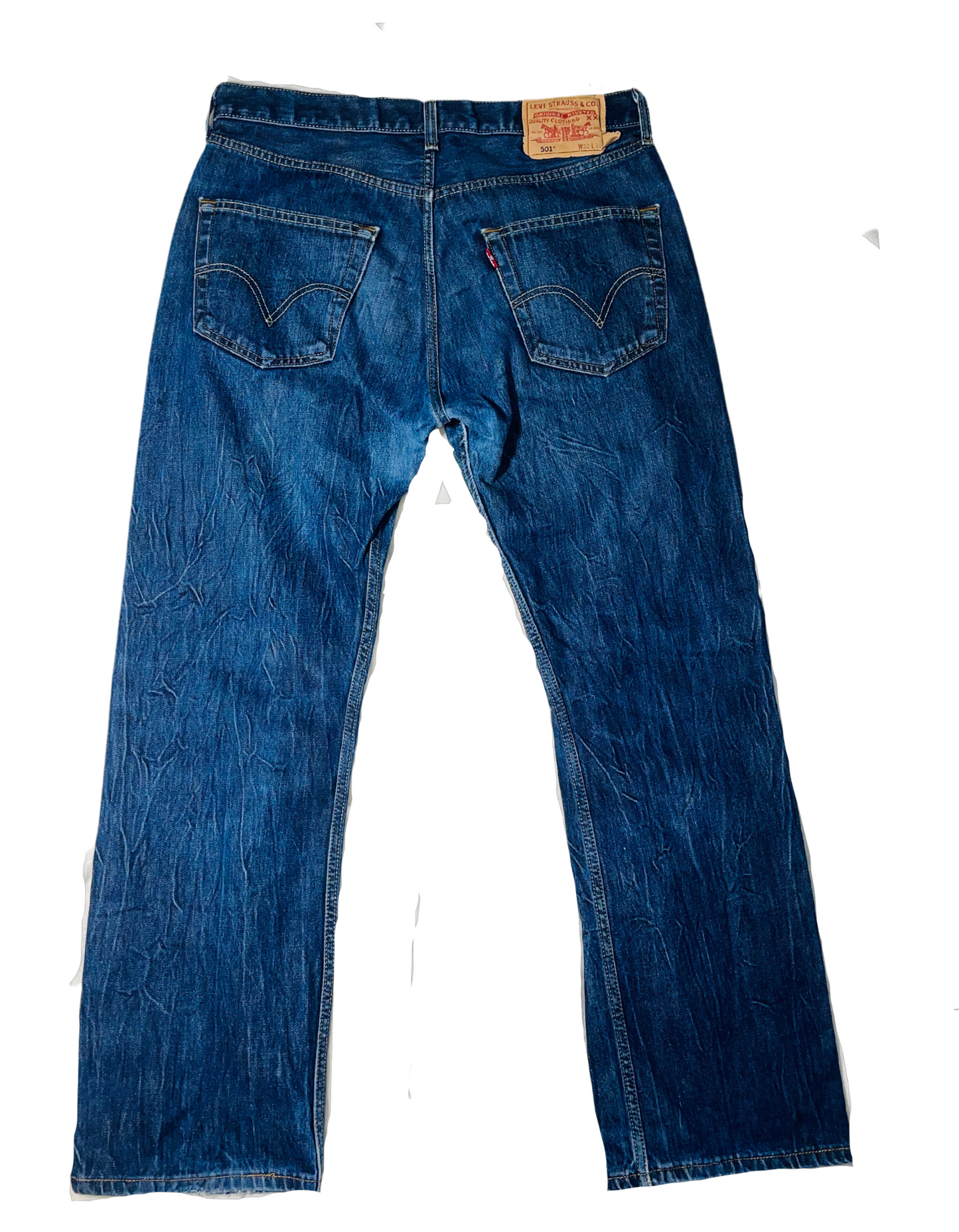 BLUE LEVIS JEANS (W34” L30”)