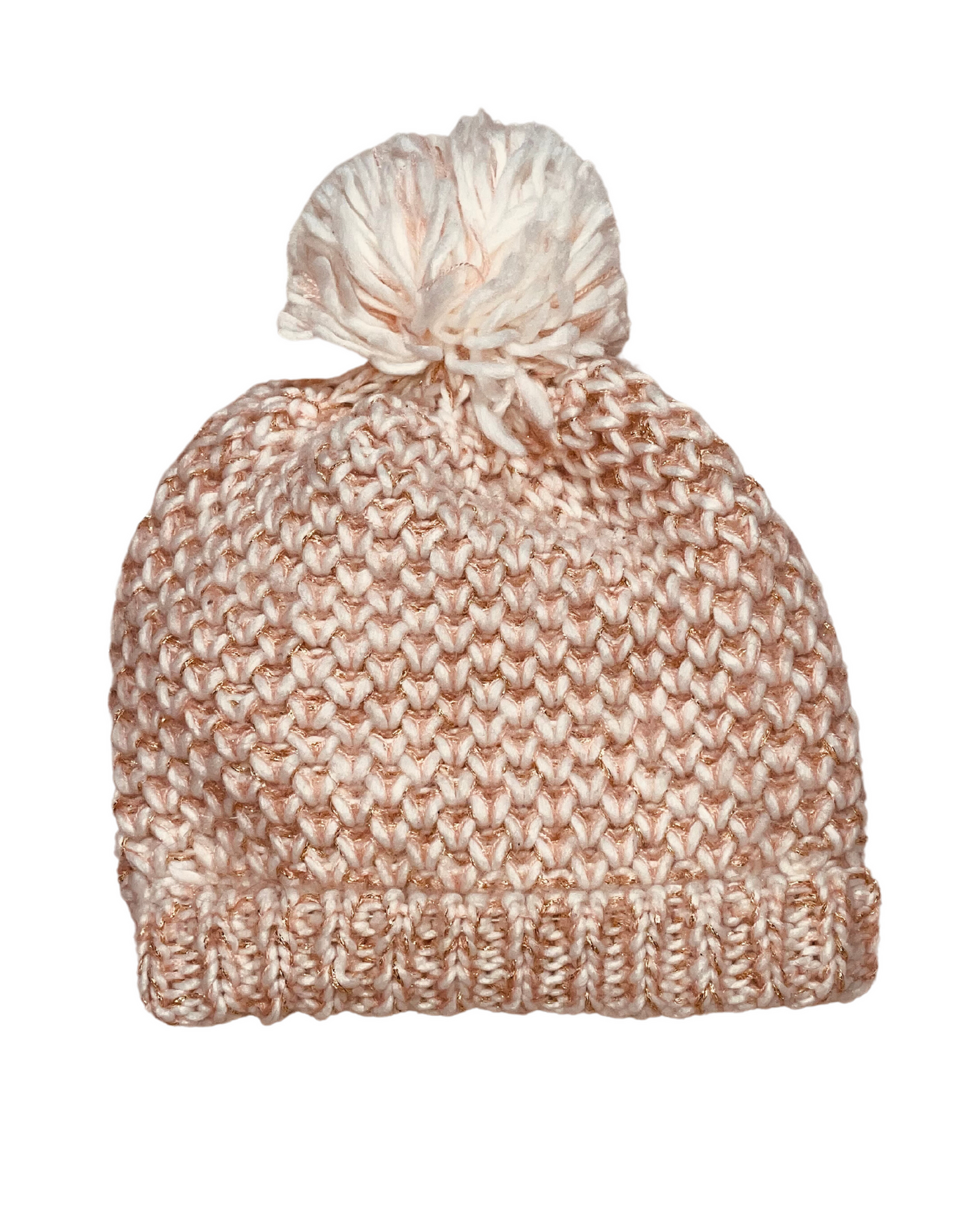 PINK WOOLEY HAT