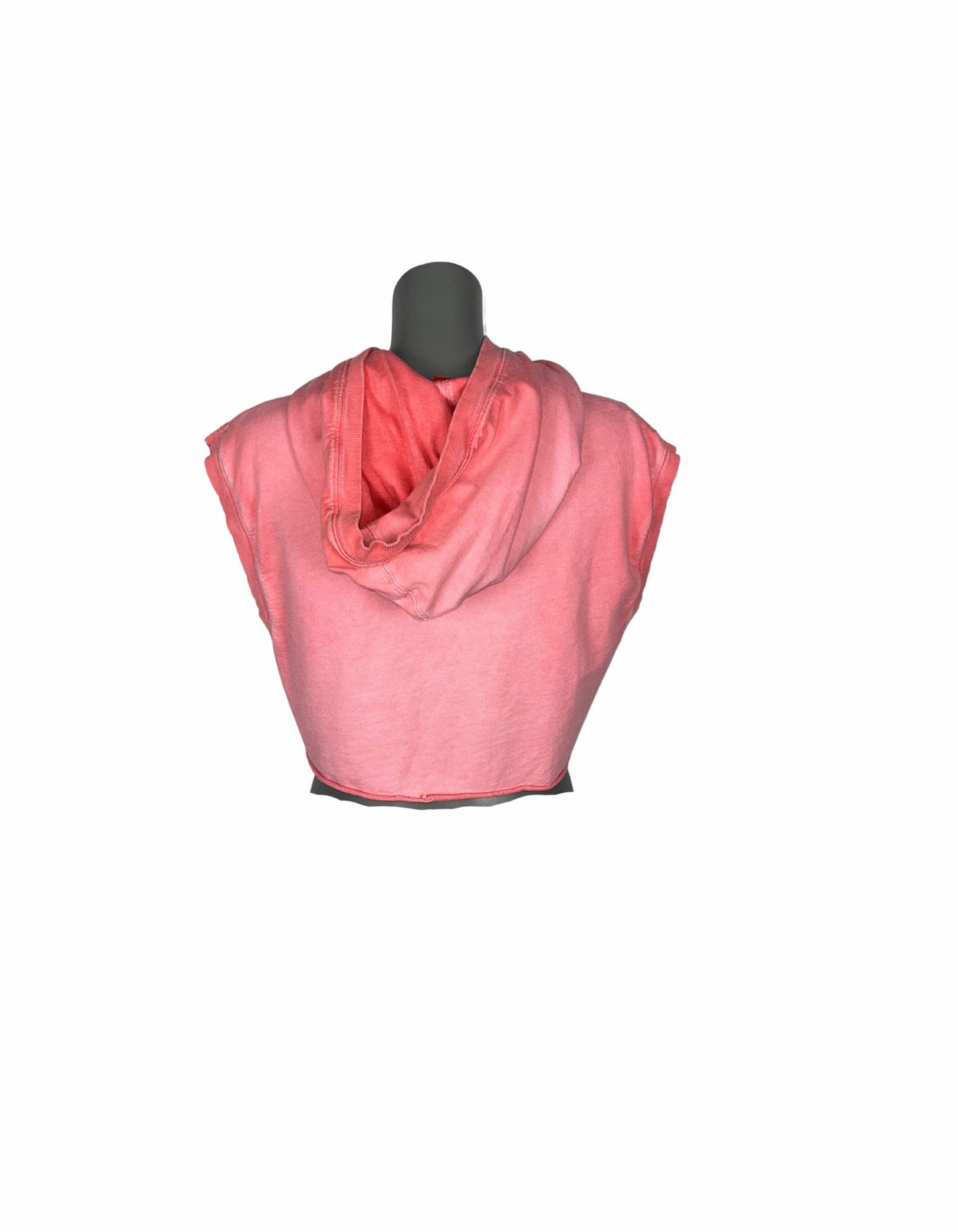 NIKE PINK SLEEVLESS HOODIE SIZE M