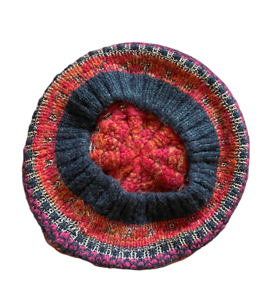 MULTI COLOURED BERET