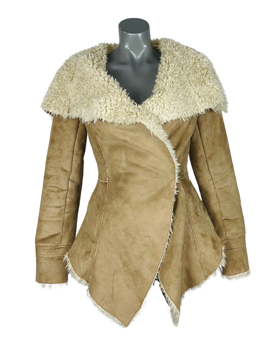 FAUX FUR JACKET SIZE 6