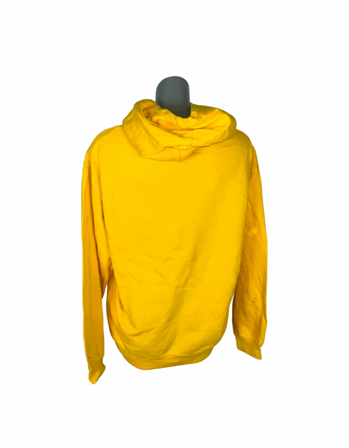 YELLOW LOGO HOODIE SIZE L