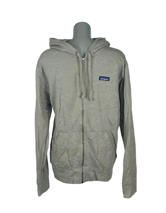 PATAGONIA GREY HOODED JACKET MEDIUM