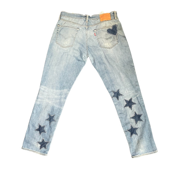 REWORK STAR LEVIS - W34” L32”