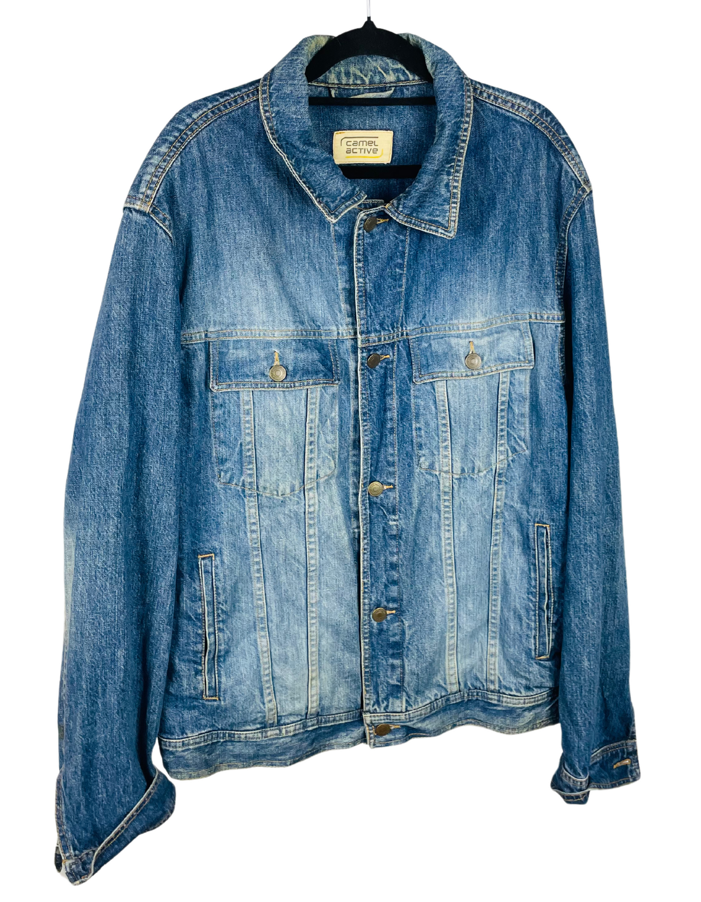 AC DC BAND DENIM JACKET XL