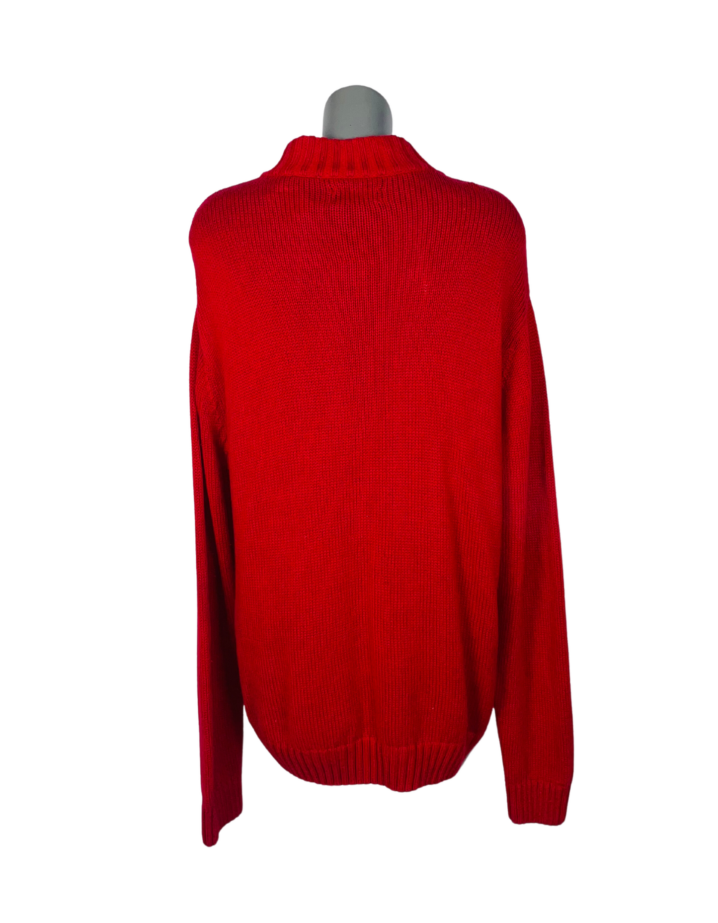 RED CHAPS SWEATER XL