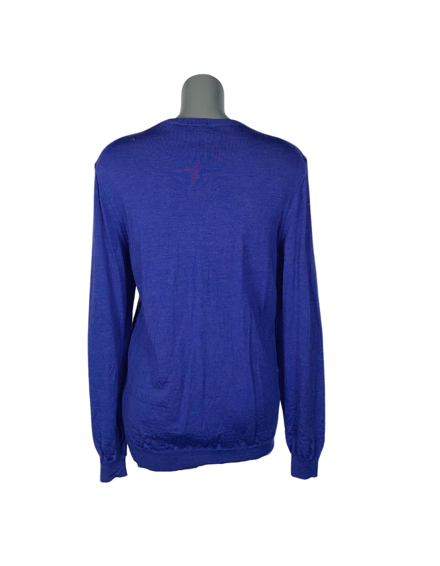 PURPLE HUGO BOSS SWEATER SLIM FIT LARGE