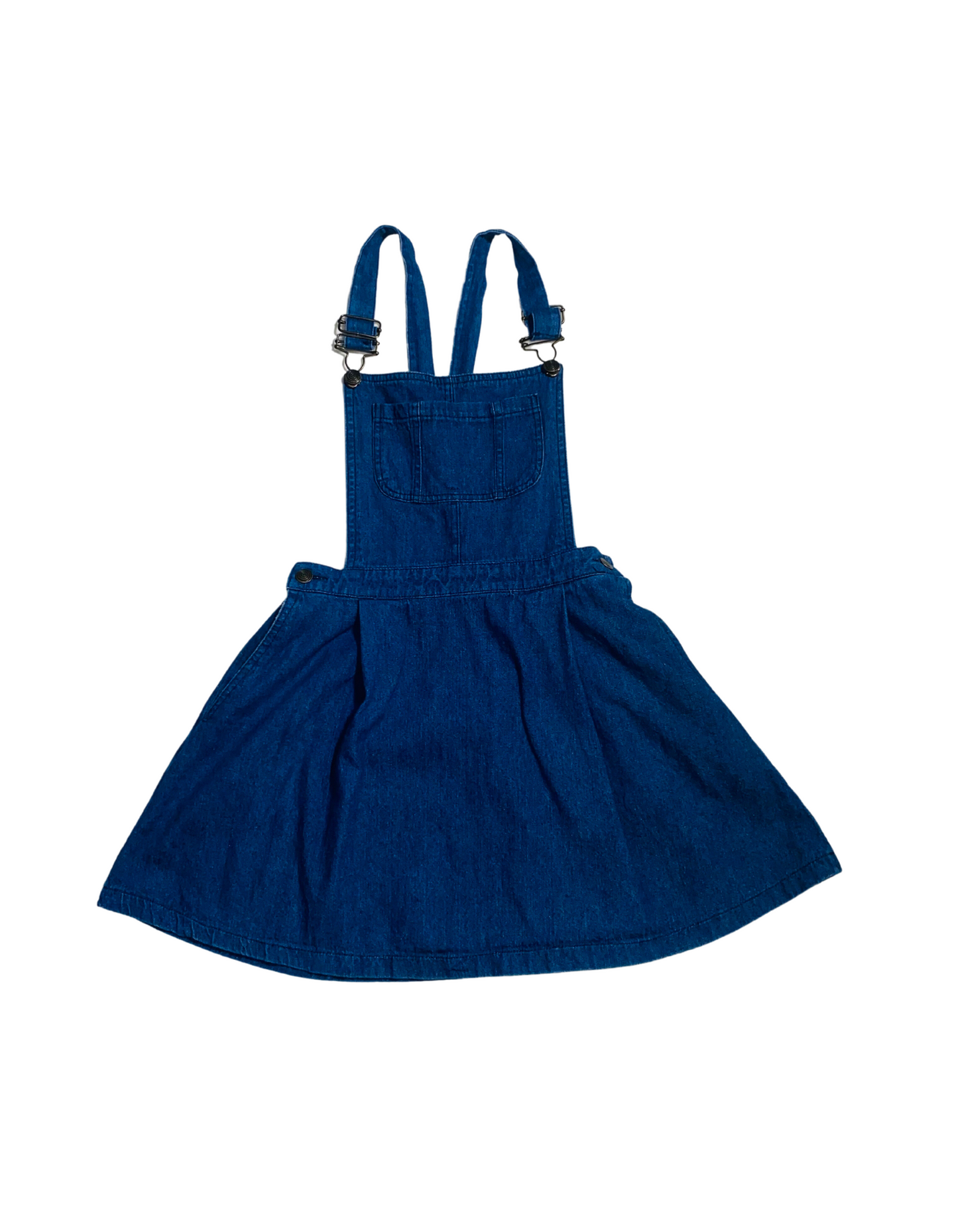 NEWLOOK BLUE DENIM DUNGAREE DRESS