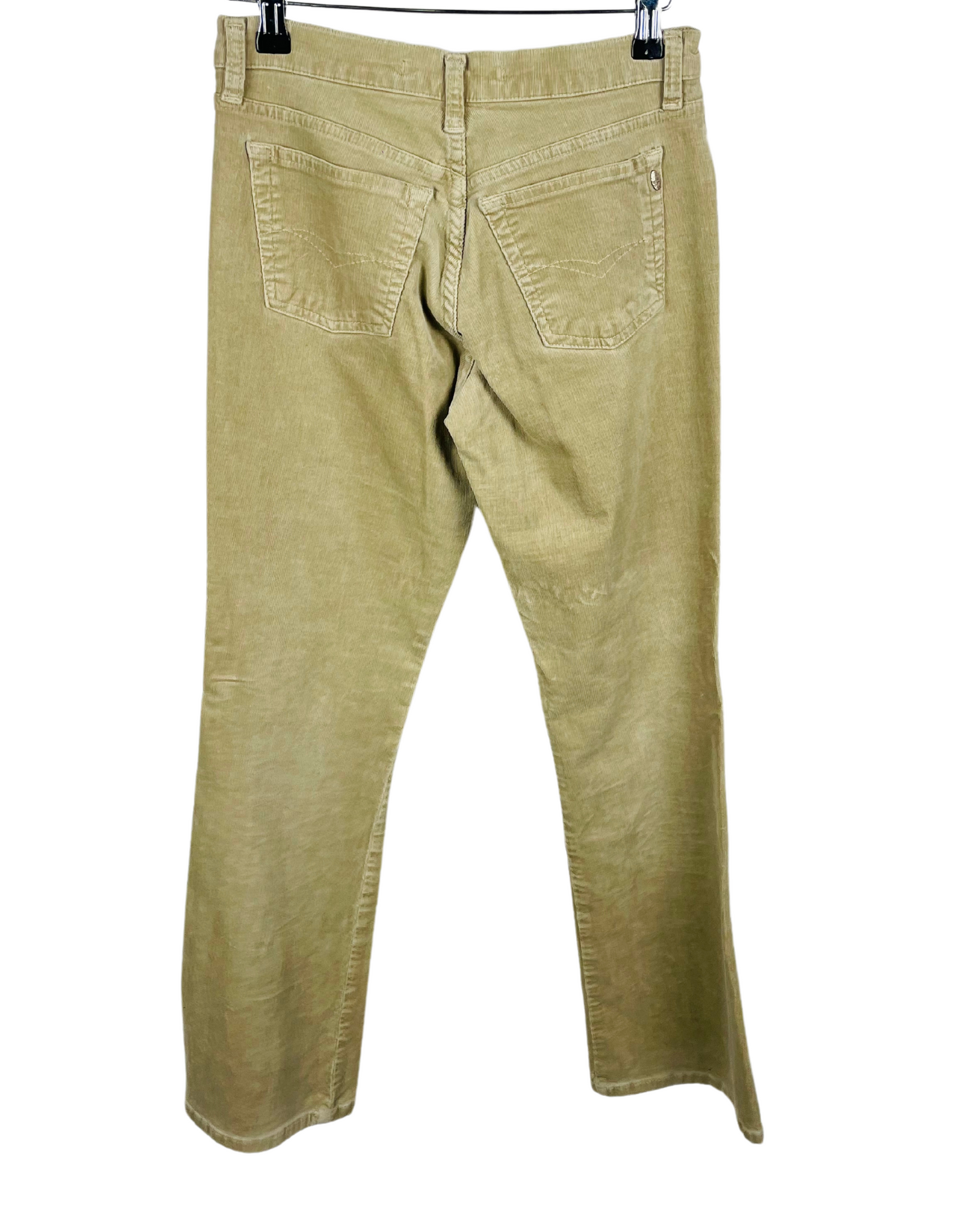 BEIGE CORDUROY TROUSERS (W30” L30”)