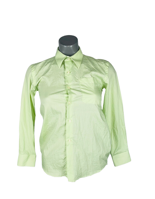 GREEN SHIRT BERGAMO NEWYORK SIZE 10