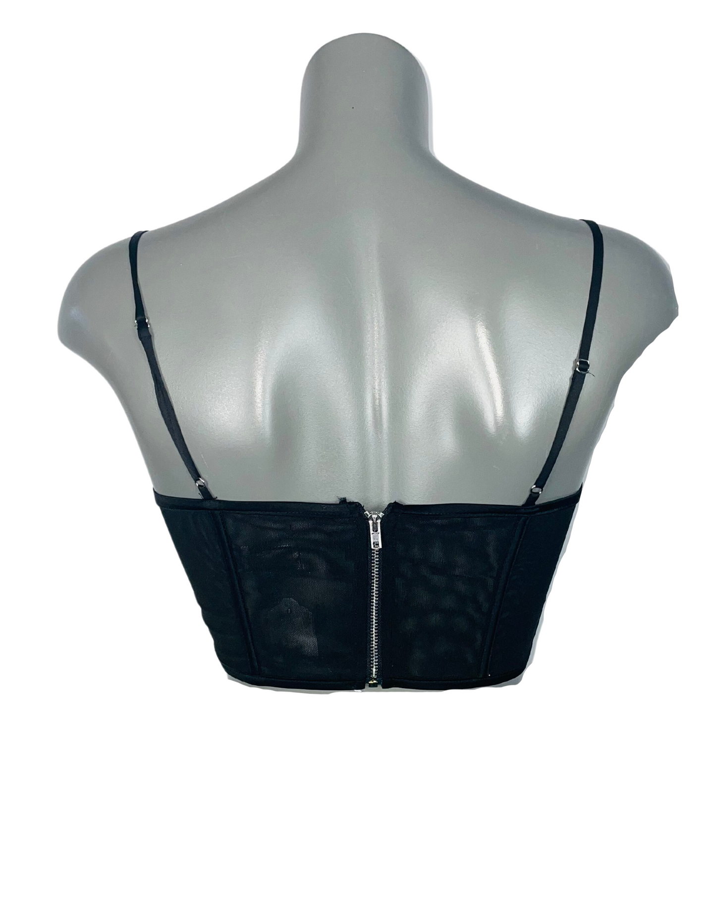 BLACK OH POLLY TOP SIZE 10