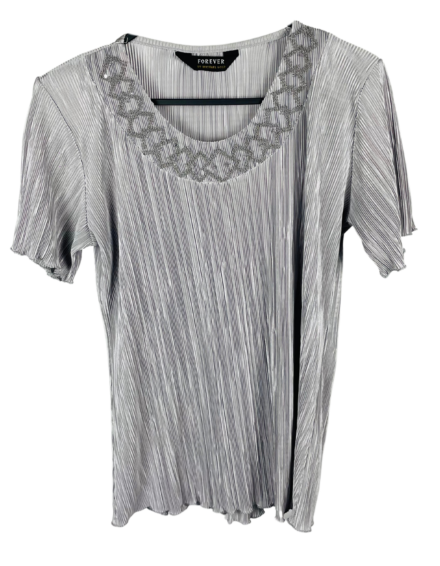 SILVER MICHAEL GOLD BLOUSE SMALL