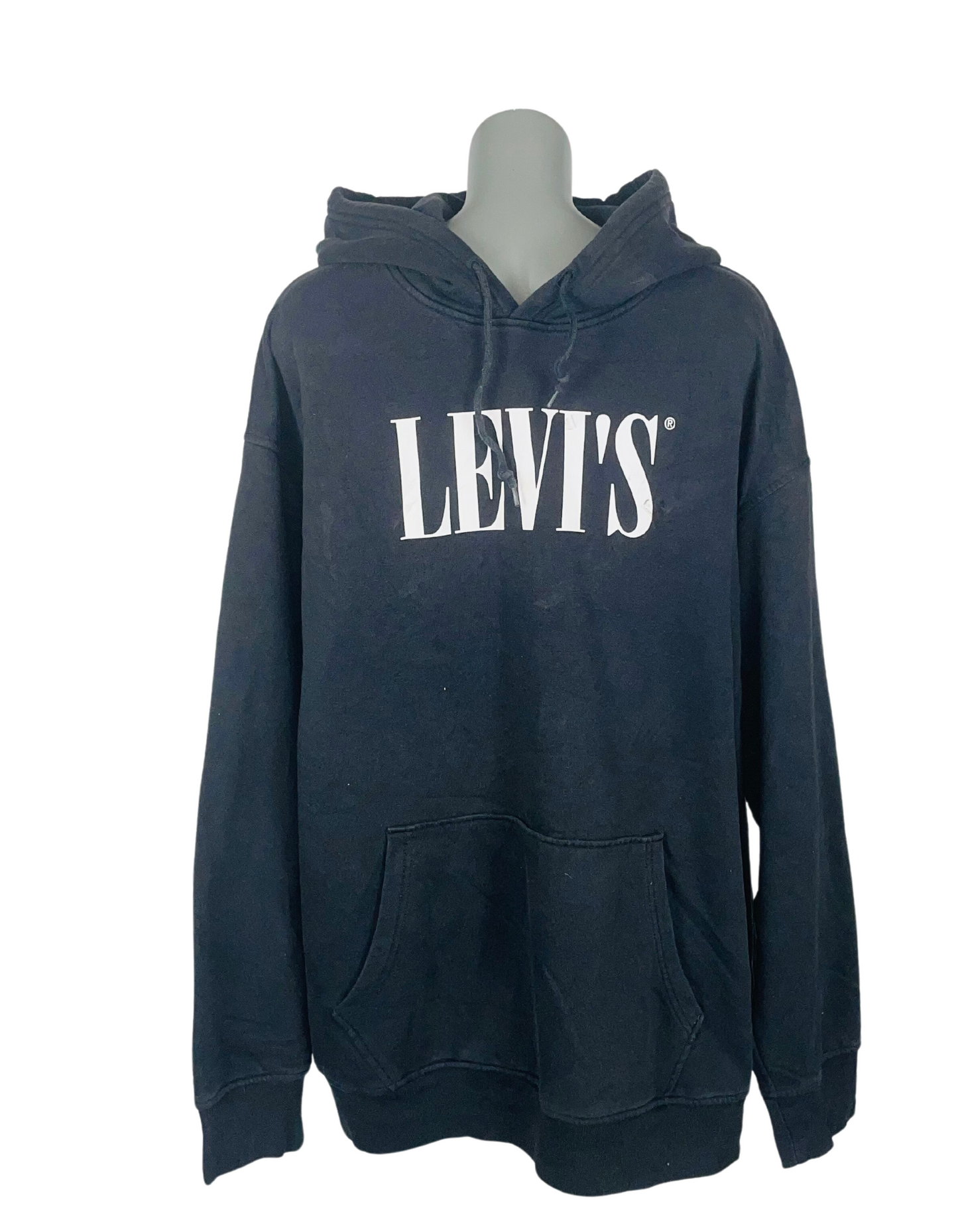BLACK LEVIS HOODIE 3XL