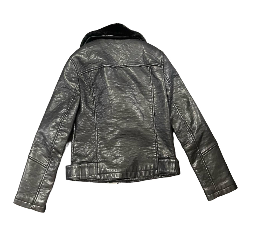 TOPSHOP LEATHER JACKET - 6