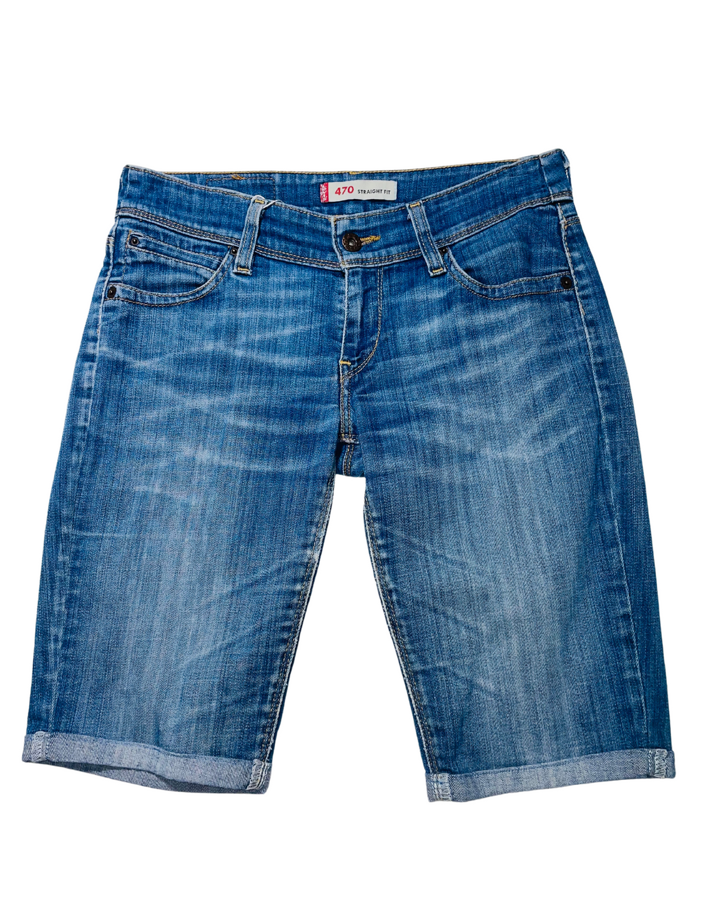 LEVIS 470 STRAIGHT FIT SHORTS W30”