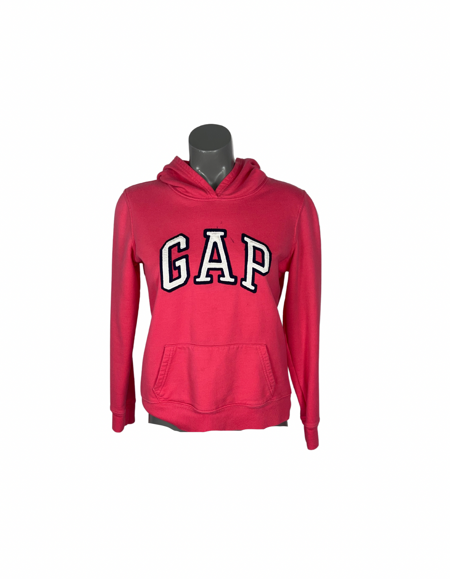 GAP PINK LOGO HOODIE SIZE M