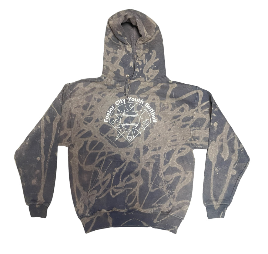 REWORK BLEACH HOODIE - M