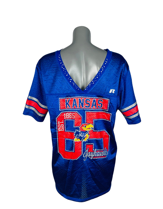 NFL BLUE KANSAS 65 JERSEY XXL