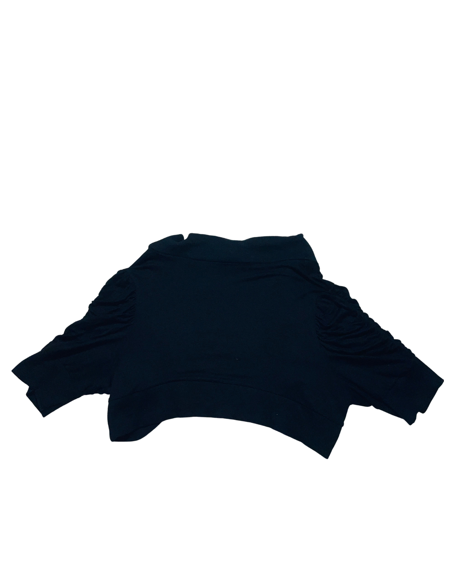 BLACK CROPPED CARDIGAN SIZE 14