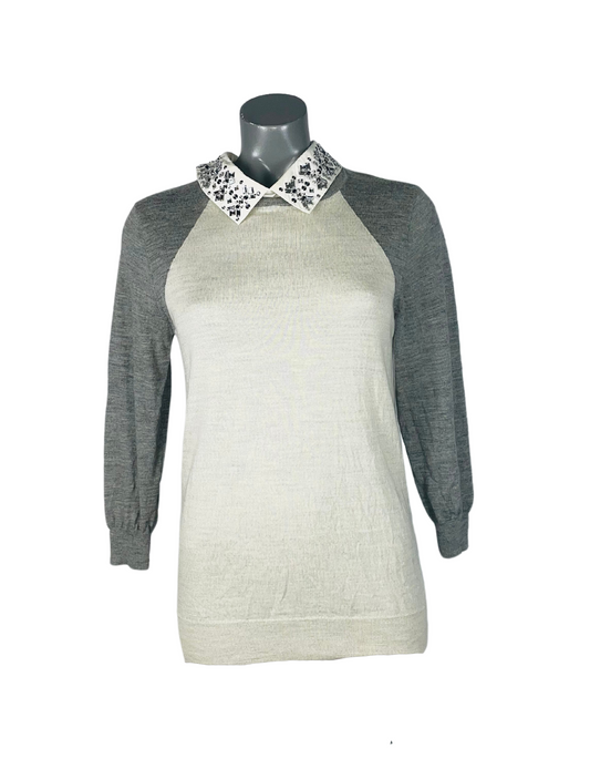 GREY SWEATER SMALL