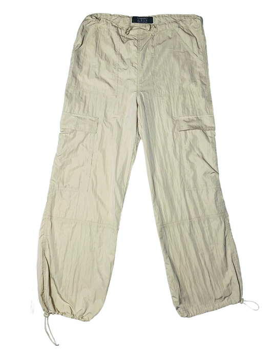 CREAM PRIMARK CARGOS SIZE 10