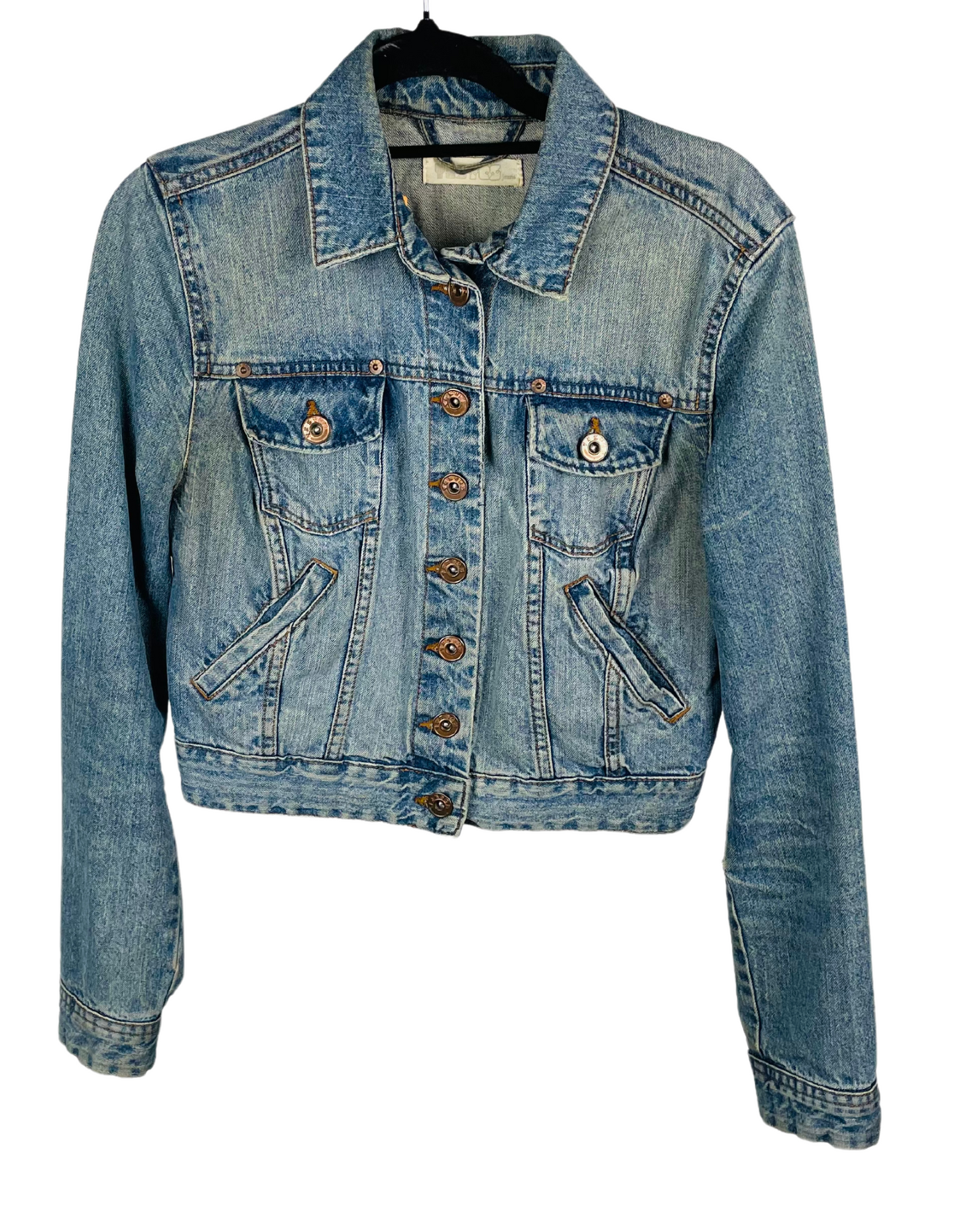 BLUE DENIM JACKET SIZE 10