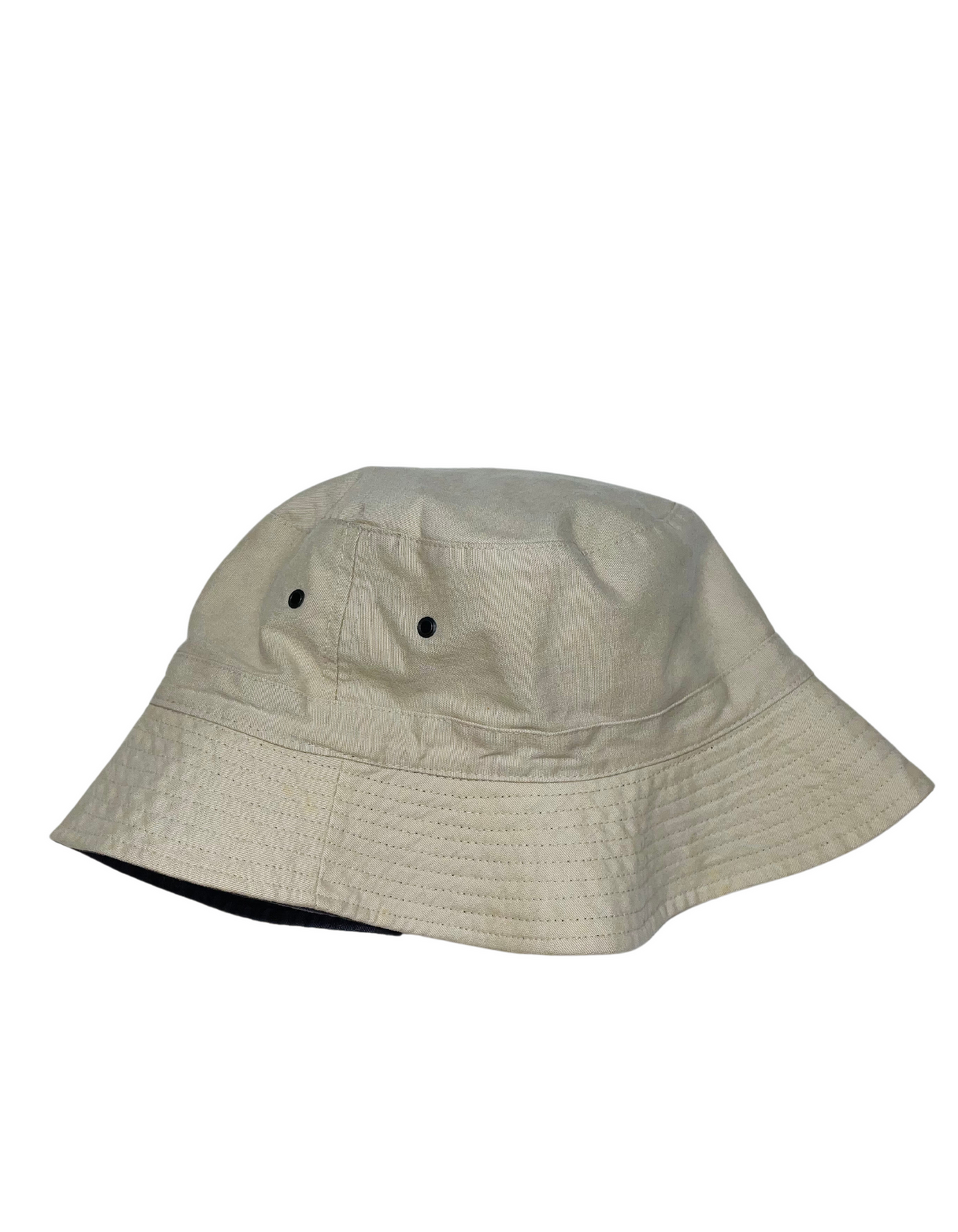 BEIGE REVERSIBLE BUCKET HAT