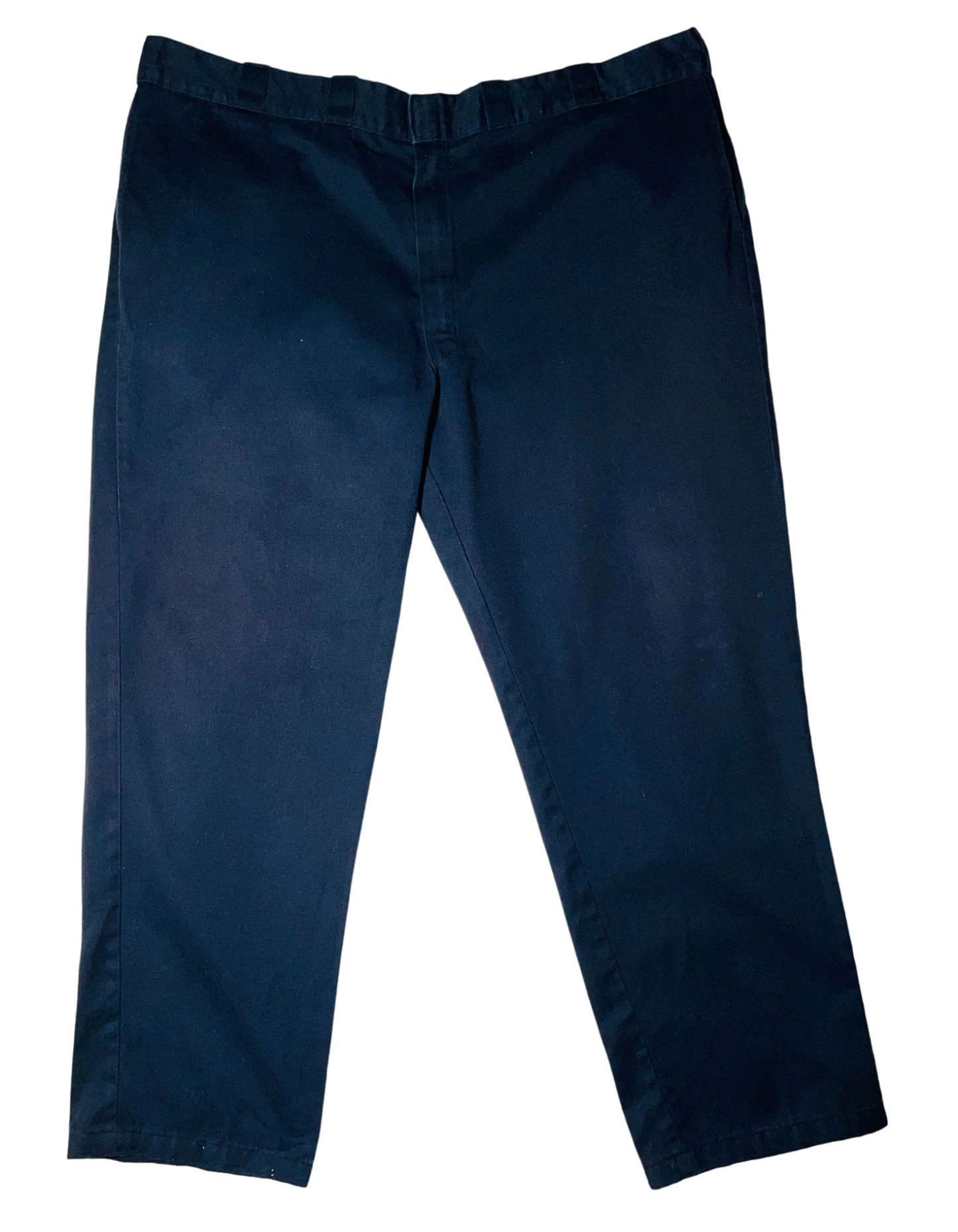 DICKIES BLACK TROUSERS (W48” L32”)
