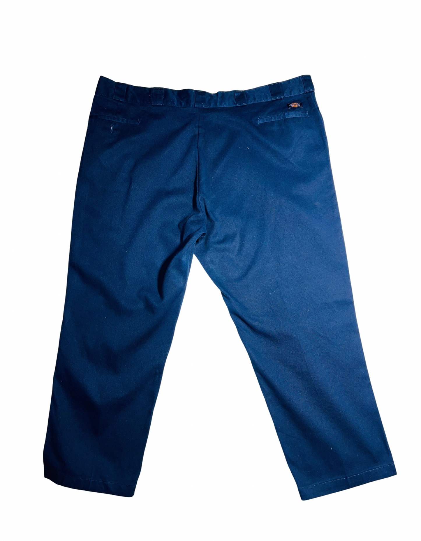 DICKIES NAVY TROUSERS (W50)(L30)