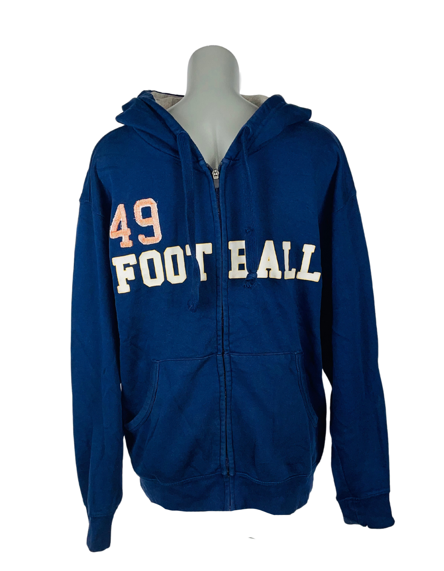 SPORTS ZIP HOODIE 49 FOOTBALL MEDIUM